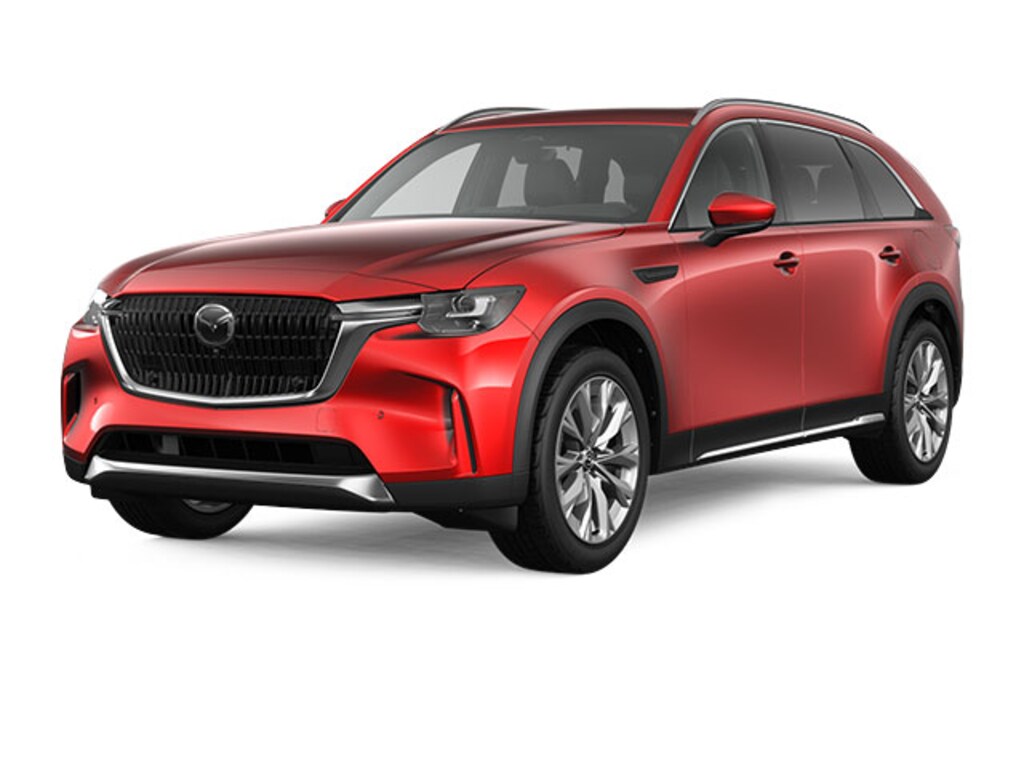 New 2025 Mazda CX90 SUV Premium Sport Soul Red Crystal For Sale